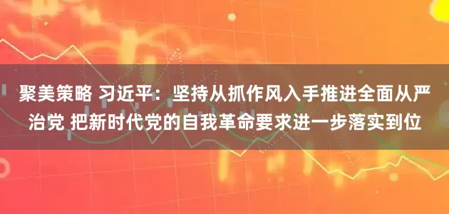 聚美策略 习近平：坚持从抓作风入手推进全面从严治党 把新时代党的自我革命要求进一步落实到位