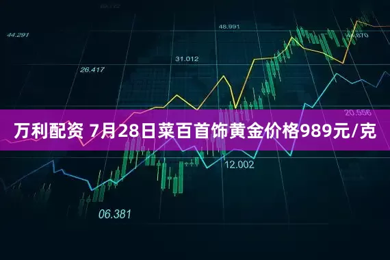 万利配资 7月28日菜百首饰黄金价格989元/克
