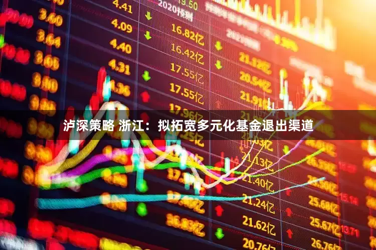 泸深策略 浙江：拟拓宽多元化基金退出渠道