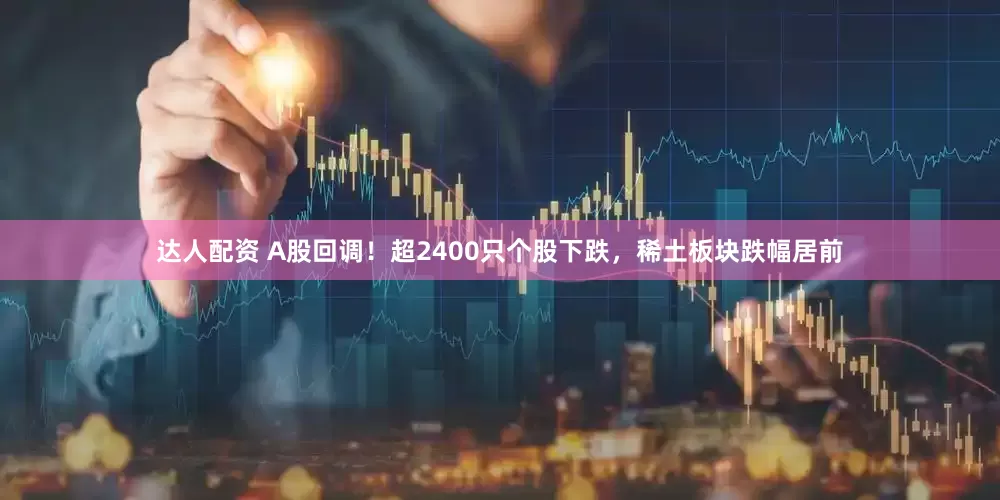 达人配资 A股回调！超2400只个股下跌，稀土板块跌幅居前